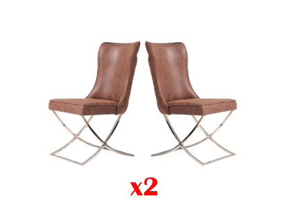 Dining room chair set armchair gastro design 2x chairs group upholstery