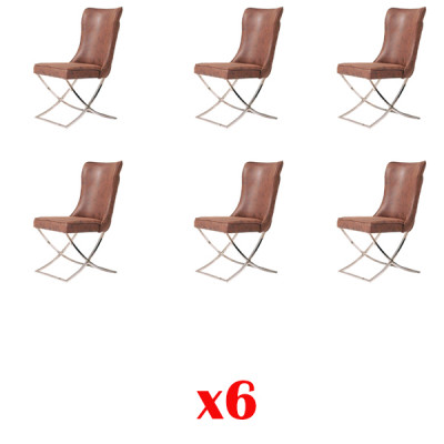 Chair 6 dining room club armchair wood lounge design furniture upholstered chair