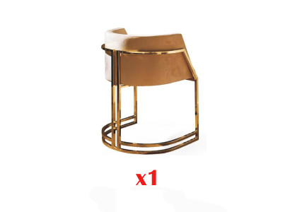 Luxury 1x chair dining chair reclining chair living room chair upholstered chair
