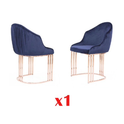 Dining Room 1x Chair Chairs Upholstery Textile Modern Designer Backrest Seat
