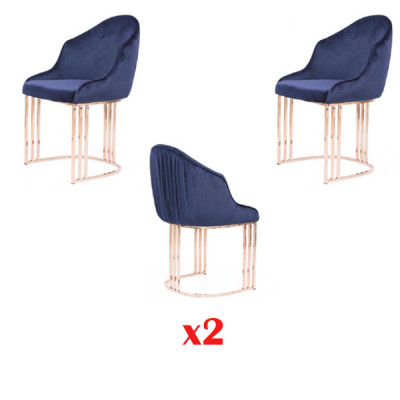 Designer reclining armchair luxury dining room 2x chairs upholstery textile
