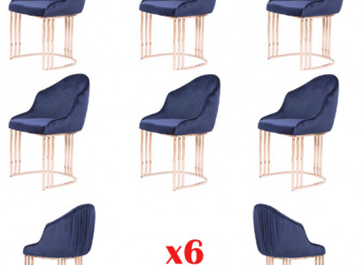 Chair set group chairs suite 6x group armchairs chair upholstery hotel textiles