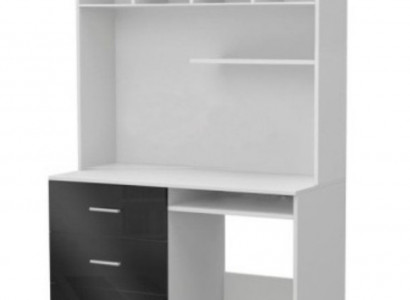 Desk Black Table Office Children's Room Youth Room Tables New High Gloss