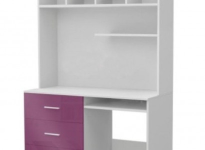 Desk High Gloss Purple Table Office Children's Room Youth Room Tables New