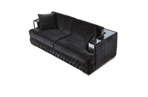 Chesterfield Luxury Sofa Set Upholstered Furniture 3+3+1 Living Landscape