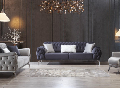 Armchair 1 Seater White Armchair Luxury Design Elegant Furniture Italian Style