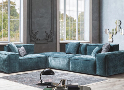 L-shaped sectional sofa blue living landscape design couches furniture sofa couch