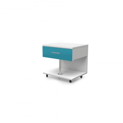 Bed + Nightstand - Bedroom Furniture Children's Room Beds Blue 2-piece Set New