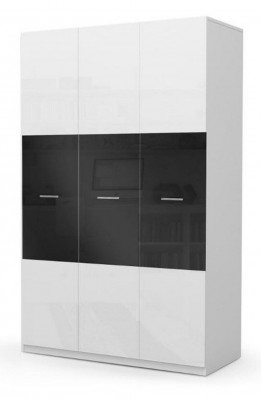 Black wardrobe wardrobes high-gloss wardrobes children's room
