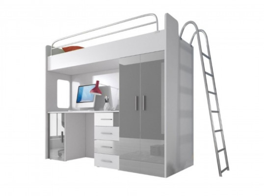 Bunks Loft Bed Real Wood Children & Youth Room New Bunk Bed Floors