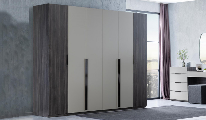 XXL wardrobe design cabinet modern cabinets bedroom furniture loft new