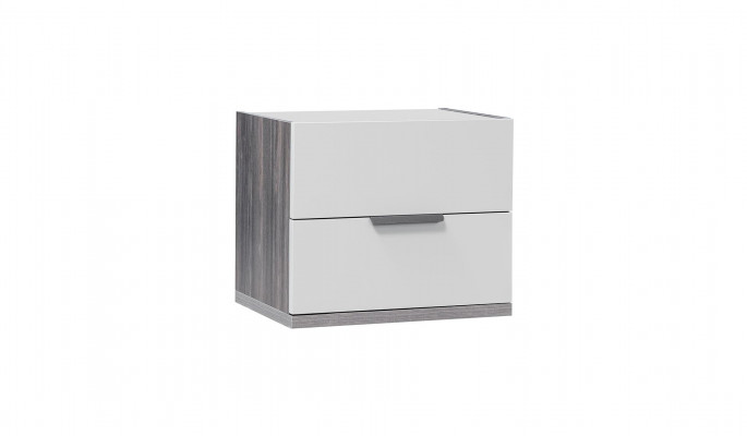 Gray Bedroom Set Complete Furniture Bed Wardrobe Nightstands Furniture 5-piece Wood