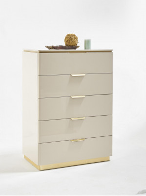 Cabinet Beige Wood Luxury Tall Cabinet Console Cabinets Furniture Sideboard Closet