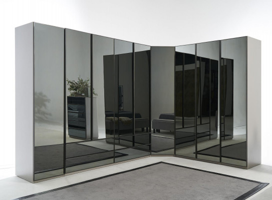 Mirror cabinet, corner cabinet, bedroom wardrobe, luxury cabinets, furniture, glass