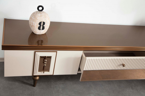 A luxurious TV nightstand for your living room in a modern style