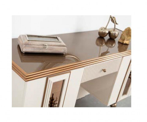 Dressing table dresser console dressers wood modern bedroom beige.