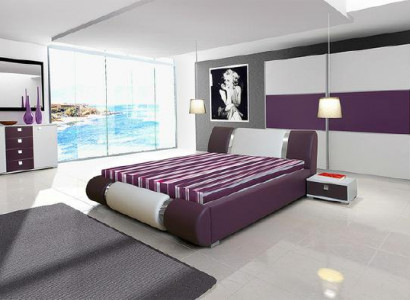XXL wardrobe closet 200/240 & 270 cm sliding doors high gloss
