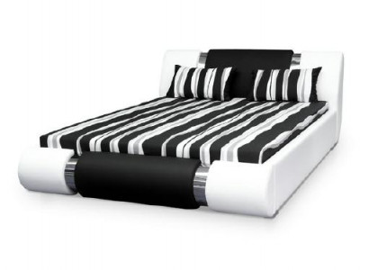 Bed Leather Frame In 140/160/180x200cm Quilted Design Double Made IN EU