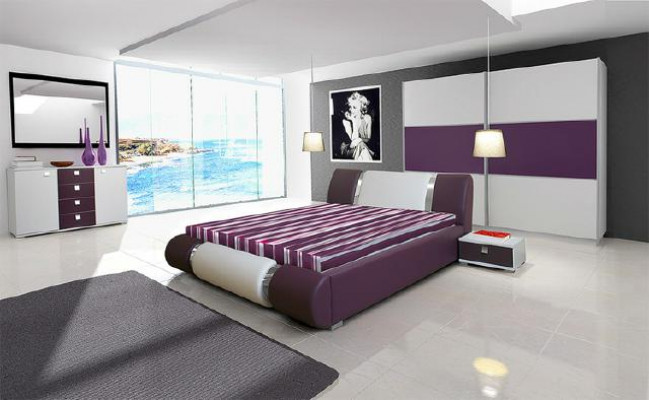 Bed Leather Frame In 140/160/180x200cm Quilted Design Double Made IN EU