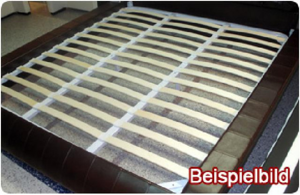 Leather Bed Frame in 140/160/180x200cm Upholstered Design Double Made in EU