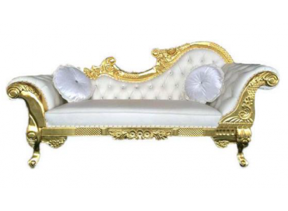 Noble Chesterfield recamier antique style chaise longue chaise longue sofa lounger new