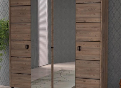 Wardrobe Brown Youth Bedroom Closet Children's Room Design Modern New