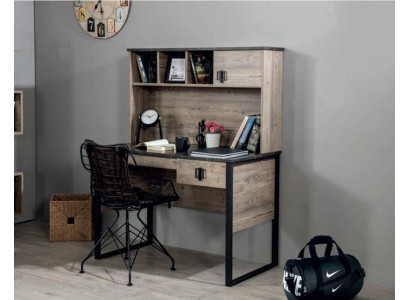 Modern wooden desk for youth children's room brown furniture design bedroom new