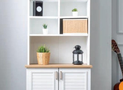 Bookshelf White Shelf Cabinet Wood for Children's Room Teen Room Furniture New