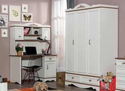 Desk White Children's Room Teen Room Luxury Design Tables Modern New
