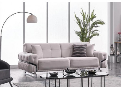 Three-seater sofa, living room furniture, modern upholstered sofa, designer couch, furniture
