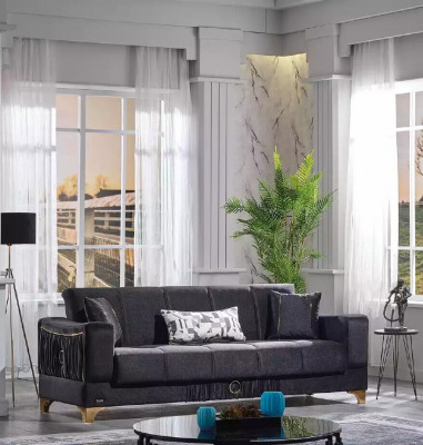 Modern Living Room Set Sofa Suite 3+3+1 Living Room Furniture Set