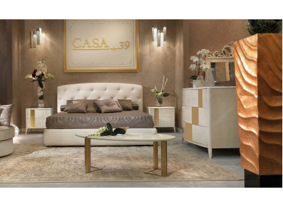 Bed + 2x Nightstands 3-piece Bedroom Set Modern Design Luxury Classic Furniture