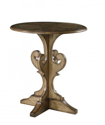 Couch Table Wood Sofa Round Side Design Tables Country House Living Room