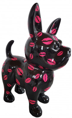 Designer figurine statue modern figures decoration dog garden sculpture sculptures