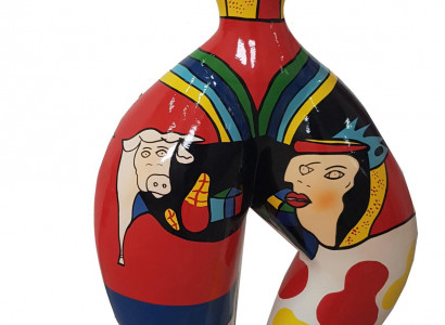 Designer Abstract Modern Figures Decorations Figures Woman Sculpture Sculptures