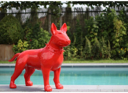 Designer figure statue modern figurines decoration dog garden sculpture sculptures