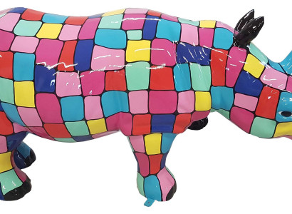 Designer Abstract Figure Modern Figures Decoration Rhinoceros Garden Sculptures