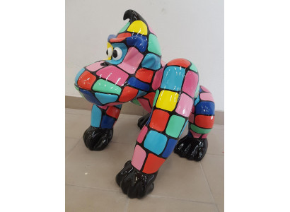 Gorilla Designer Figure Statue Modern Statues Figures Decoration Decor Garden New