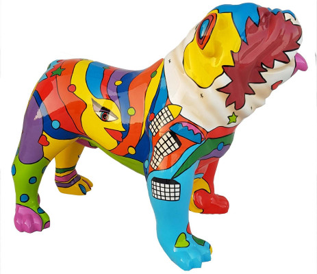 Designer figure statue modern figures dog decoration garden sculpture sculptures