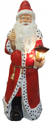Design figures sculptures modern abstract Santa Claus sculpture garden decor