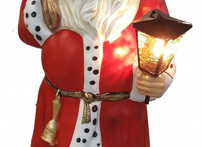 Design figures sculptures modern abstract Santa Claus sculpture garden decor