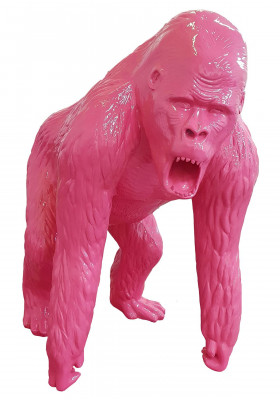 Designer Figure Statue Modern Figures Statues Decoration Decor Gorilla Garden New