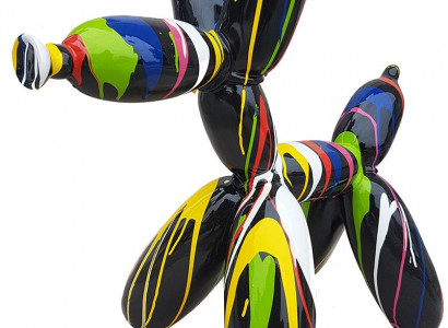 Balloon Dog Design Figures Woman Sculptures Modern Abstract Sculpture Decoration