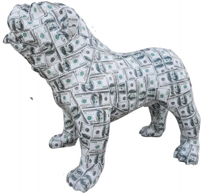 Designer figure statue modern figures decoration dog garden sculpture sculptures