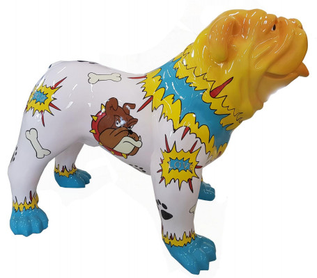 Design Figures Sculptures Modern Bulldog Sculpture Decorative Sculptures Decoration
