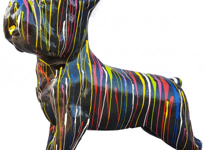 Design figures sculptures modern bulldog dog sculpture decor sculptures new