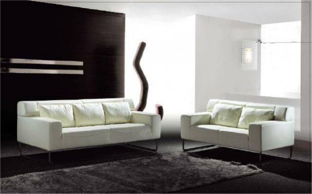 Modern sofa set 3+2 seater sofas 2-piece Italian seating furniture