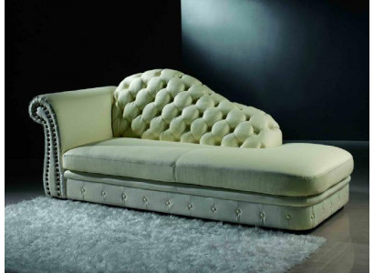Chaiselounge Chesterfield Lounger Chaise Sofa Lounge Seating Lie 230cm