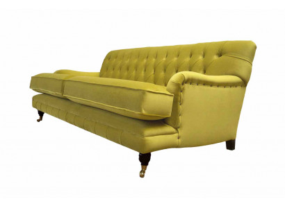 Sofa 3-seater fabric three-seater sofas luxury living room couch textile