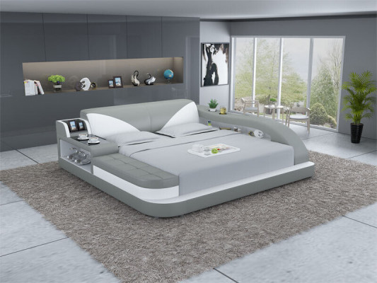Multifunctional Bed Double Beds Modern Bed Frame Beds 180x200cm